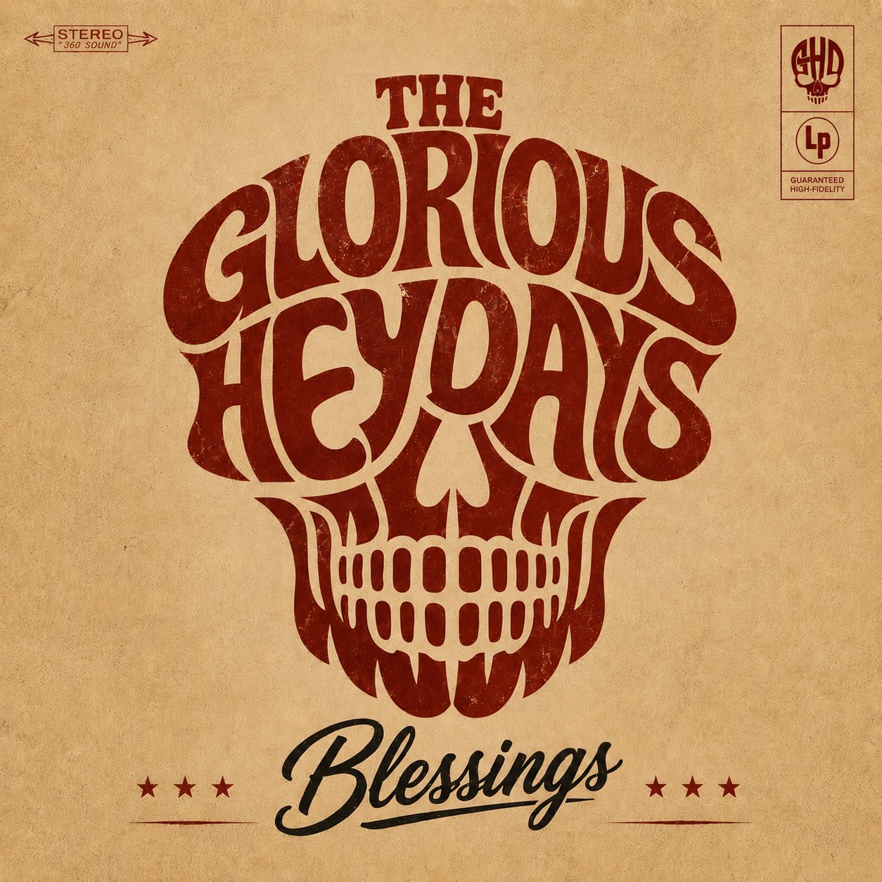 The Glorious Heydays — Blessings album cover